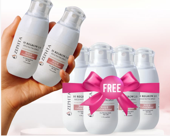 H-Regrow 2.0 ¡Detén la caída y recupera tu cabello!
